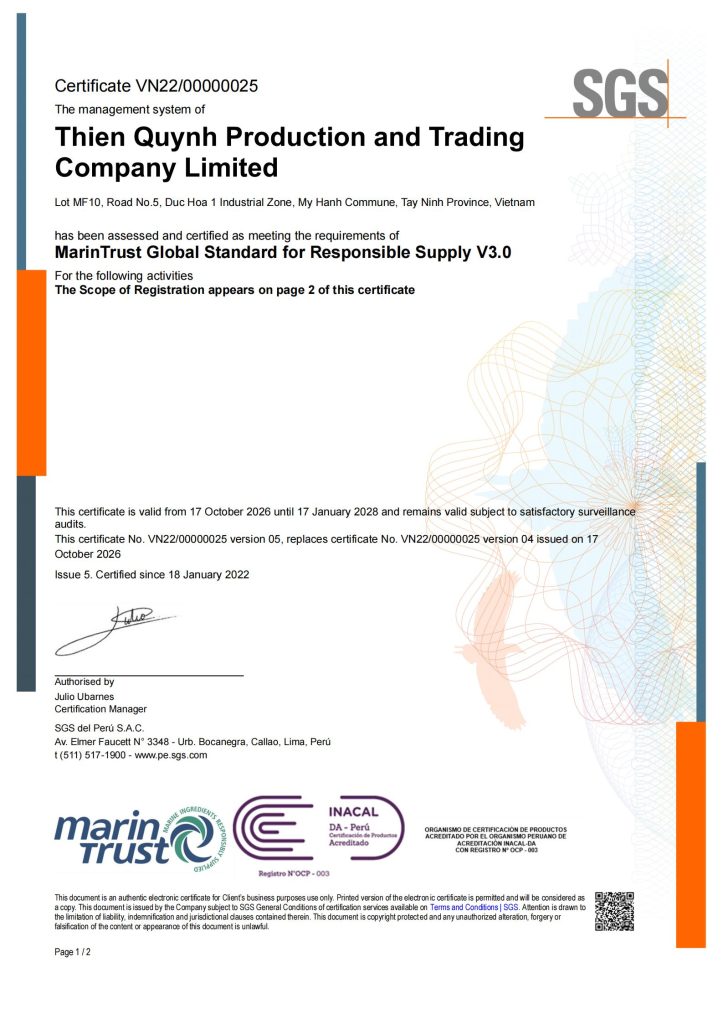 Certificate_SGS_MarinTrust V3.0_VN2200000025_EN 10.2026_01